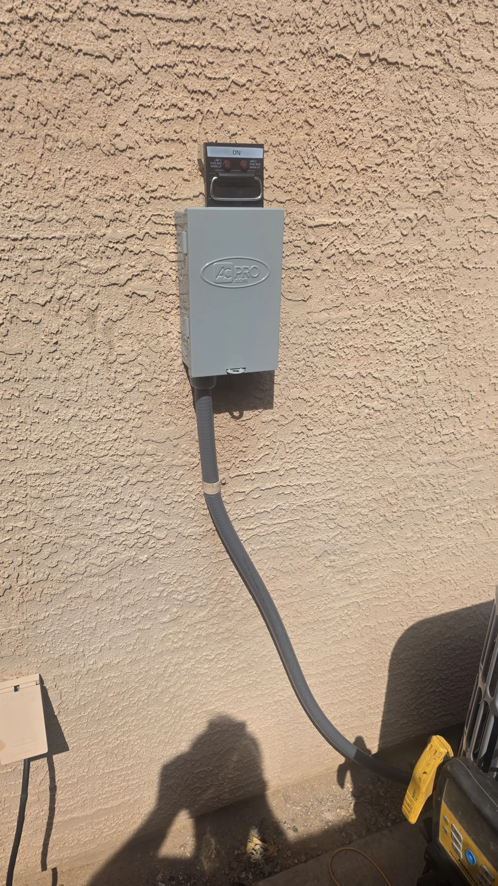 Gray Goat Air HVAC installation in Surprise Arizona 4 ton AC Pro M Series gas split HVAC installation in Surprise Arizona